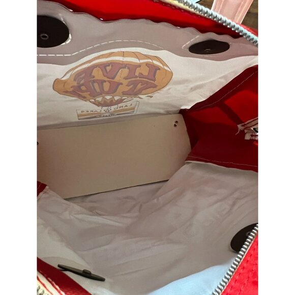 Land O Lakes Butter Tote Bag Live It Up Northwest Orient 747 Zipper Closure - Picture 6 of 6